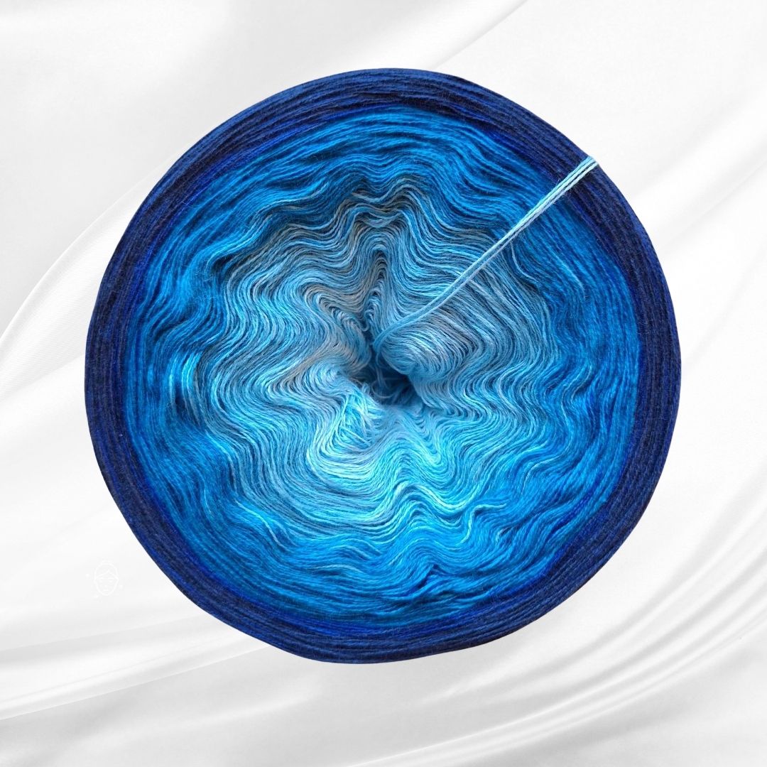 Příze Alize, s.r.o. Barevné klubíčko Rosie Twist 1000m/3N - Modrá odysea