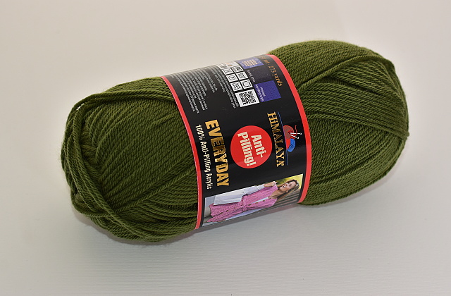 Himalaya Příze Everyday 70013 vojenská zelená