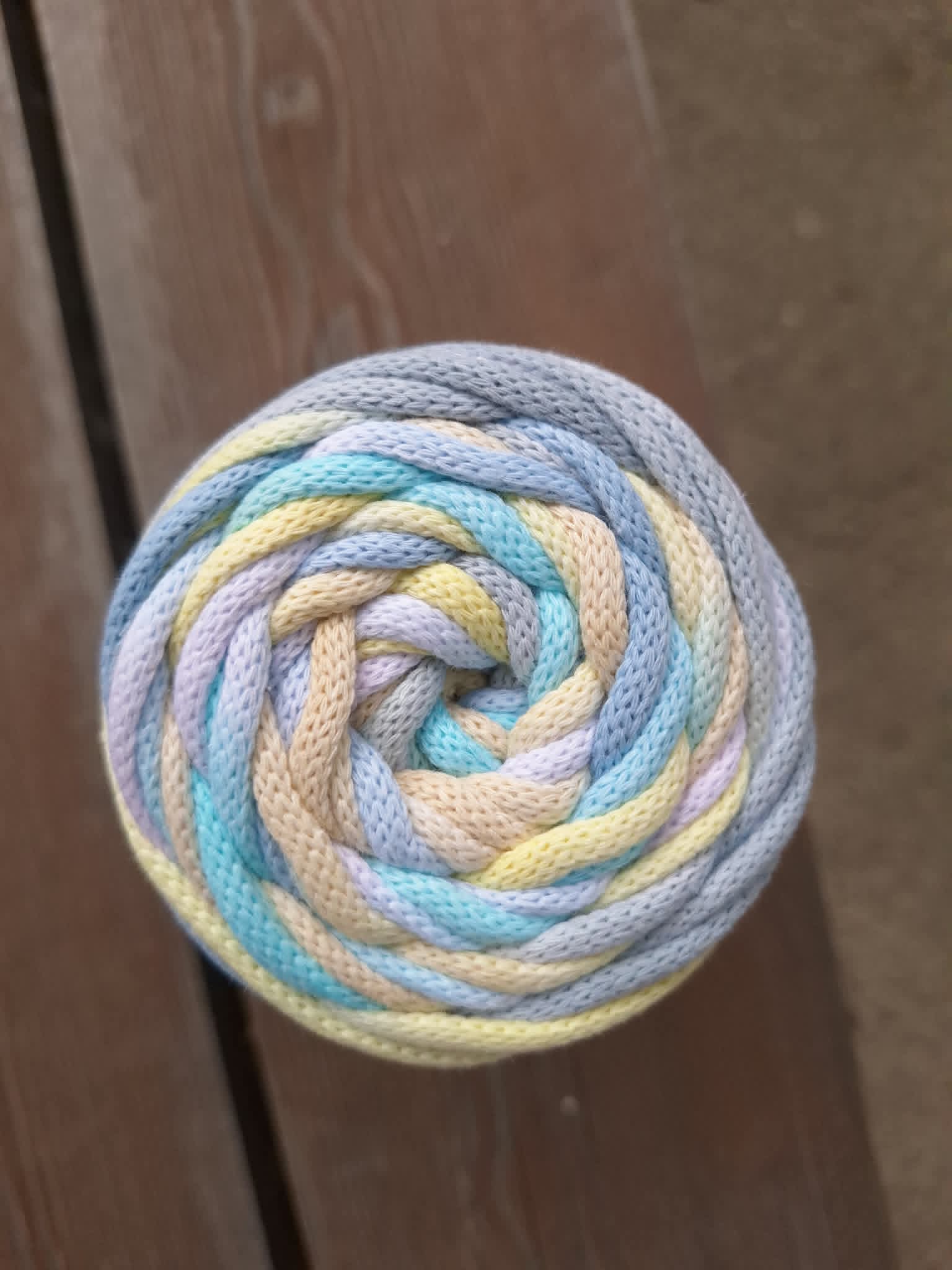 YarnArt Macrame Cord VR 3mm 929 jemná pastelová