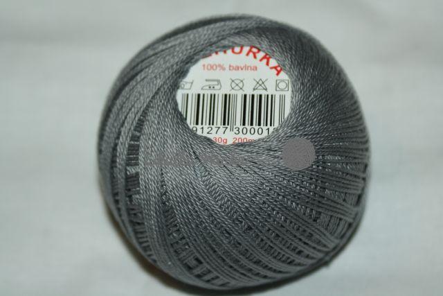 Niťárna Příze Sněhurka 8854 tm. šedá