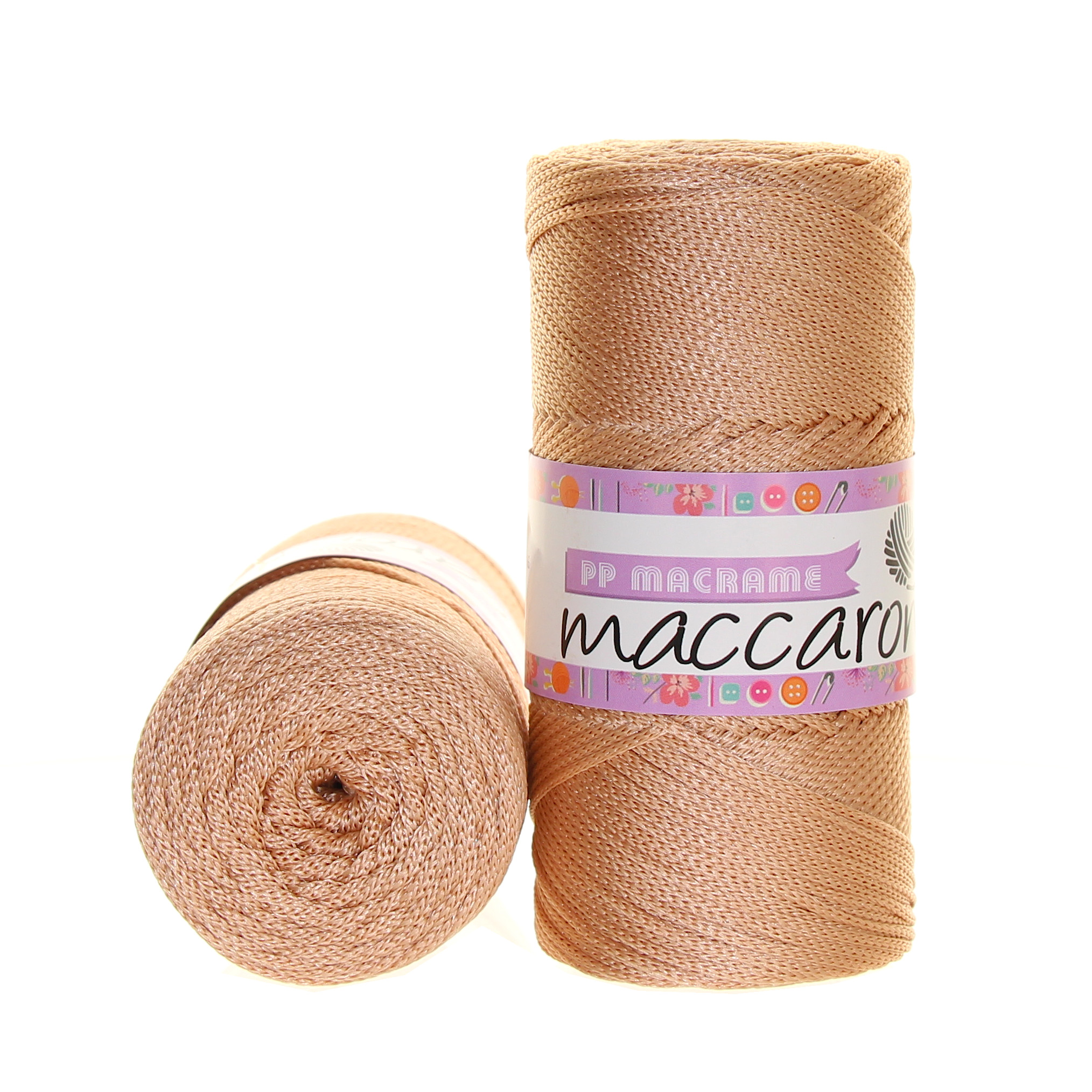 Maccaroni PP Macrame 033 béžová