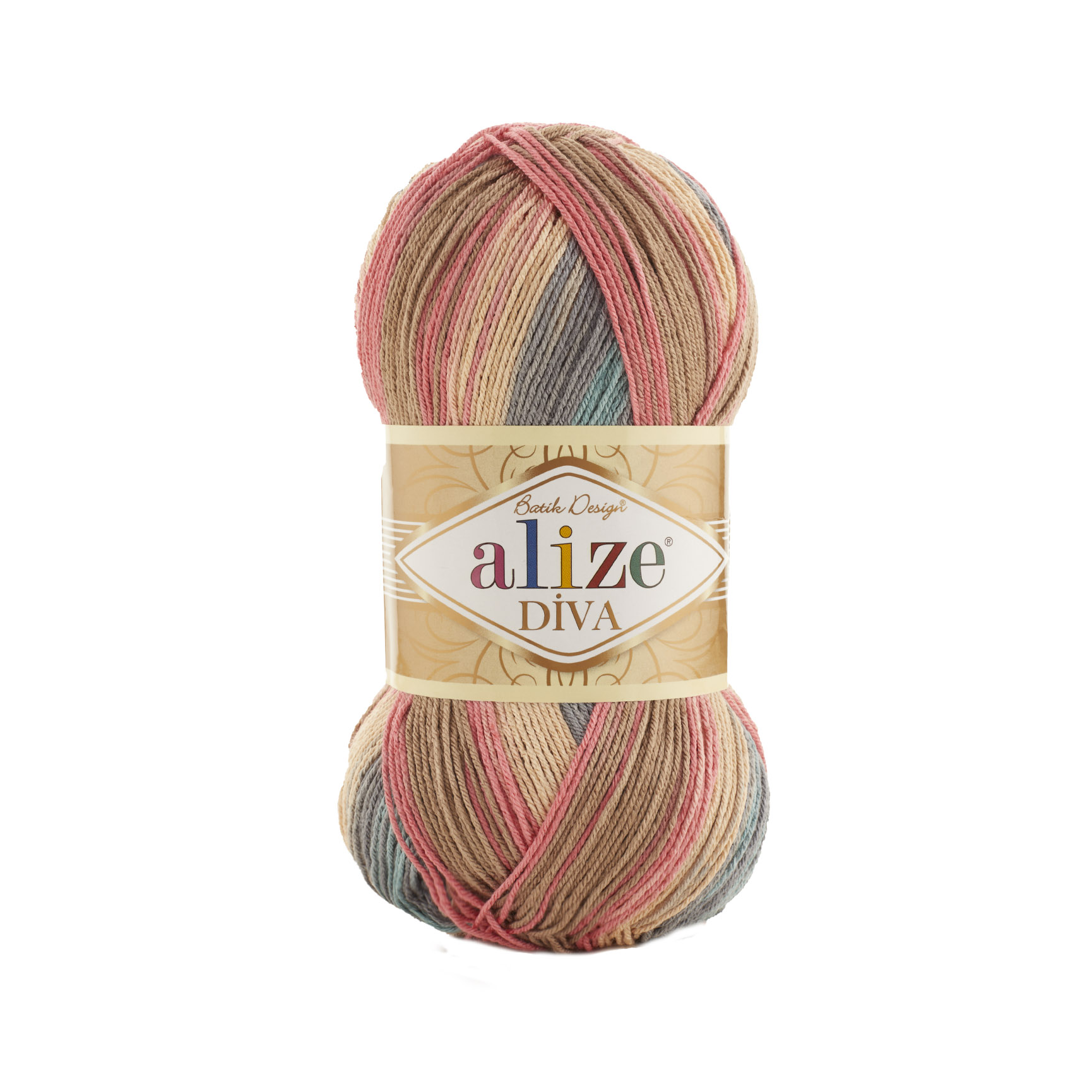 Alize Příze Diva batik 7399