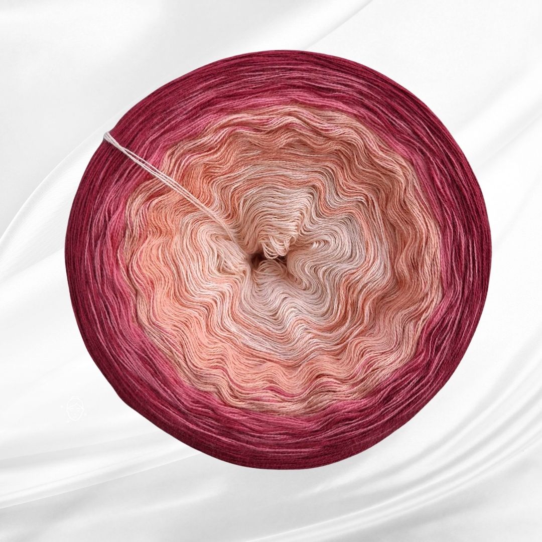 Příze Alize, s.r.o. Barevné klubíčko Rosie Harmony 1500m/3N - Magnolie