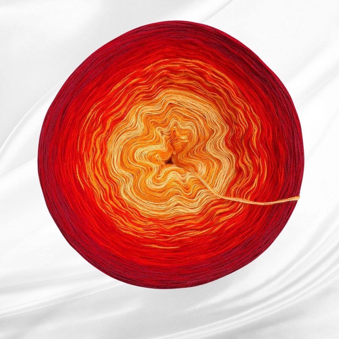 Příze Alize, s.r.o. Barevné klubíčko Rosie Twist 1500m/3N - Plamen vášně