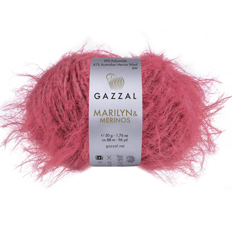 Gazzal Příze Marilyn & Merinos 8266 cherry