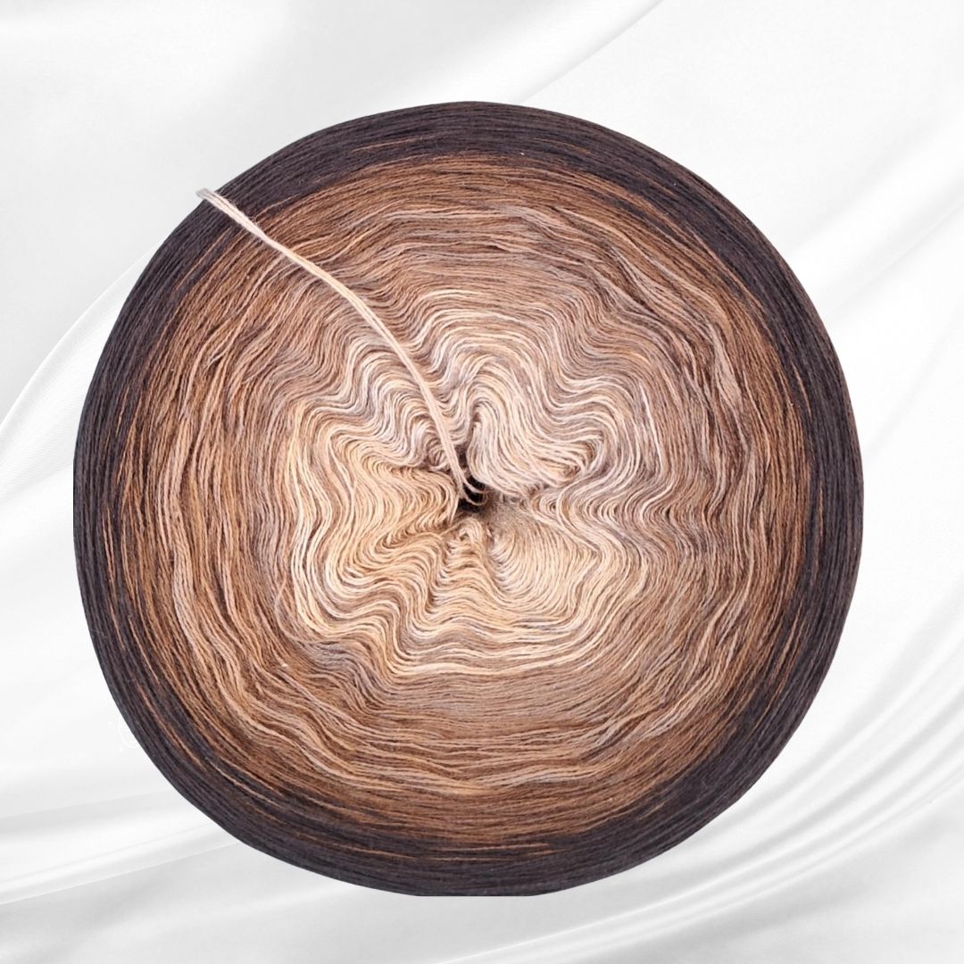 Příze Alize, s.r.o. Barevné klubíčko Rosie Twist 1000m/3N - Dark Espresso