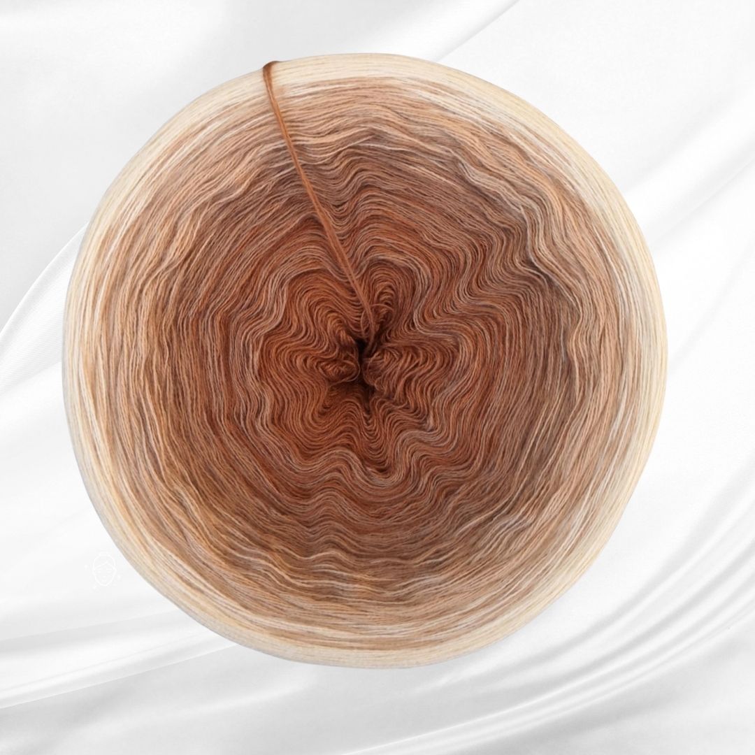 Příze Alize, s.r.o. Barevné klubíčko Rosie Twist 1000m/3N - Latte