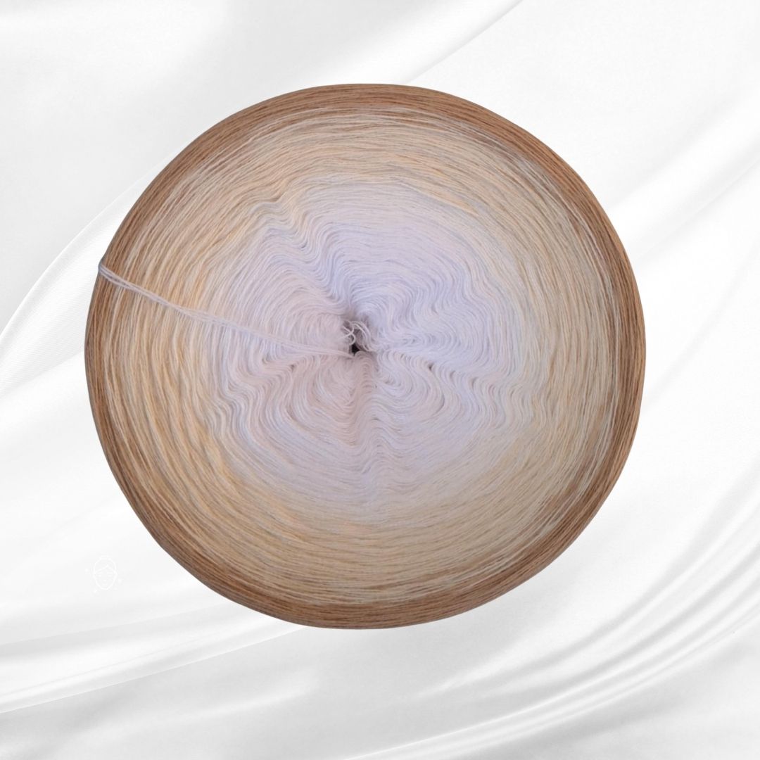 Příze Alize, s.r.o. Barevné klubíčko Rosie Twist 1500m/3N - Karamelová šlehačka