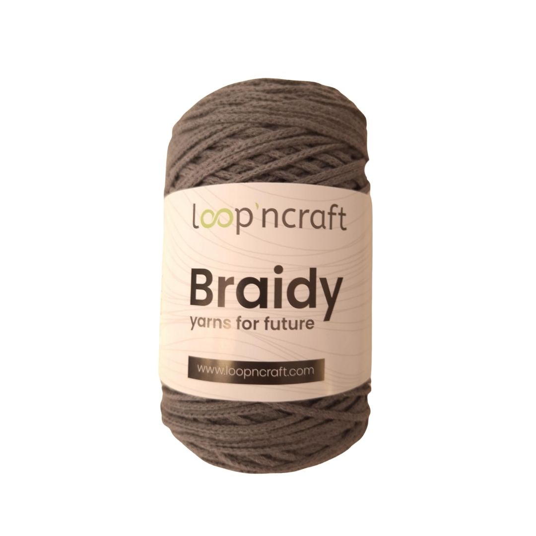 Loop'ncraft Braidy - 05 tmavě šedá