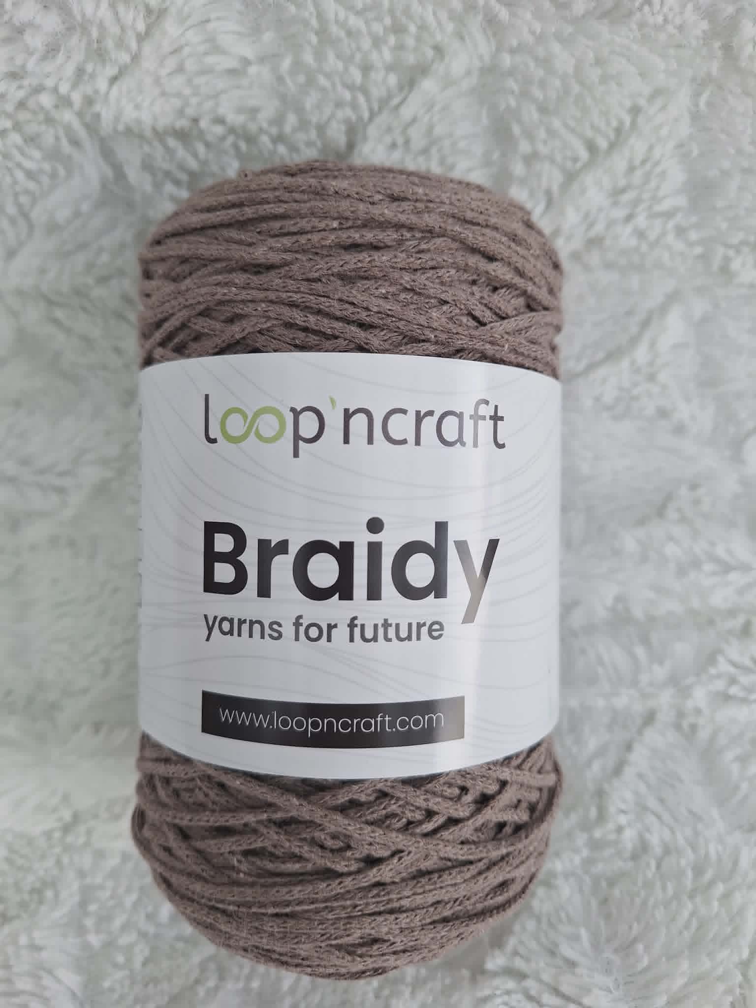 Loop'ncraft Braidy - 09 kávová