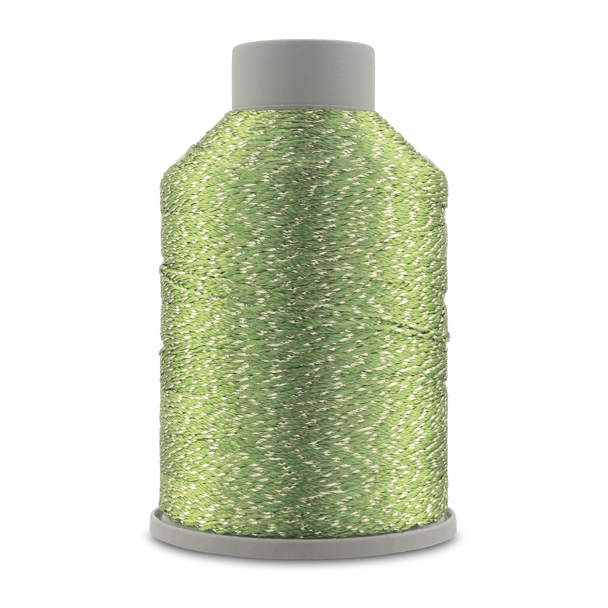 YarnArt Příze Camellia new - 420 zeleno-zlatá