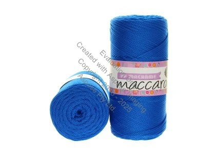 Maccaroni PP Macrame 240 královská modrá