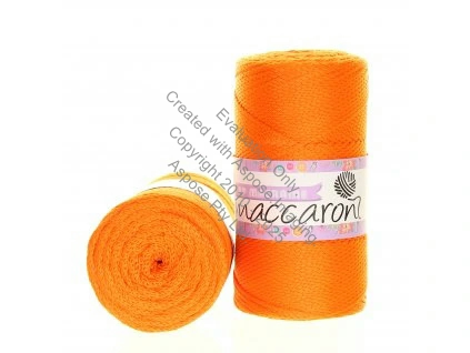 Maccaroni PP Macrame 010 oranžová