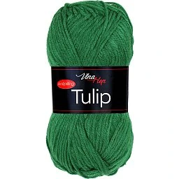 Vlna-hep Příze Tulip 41232 zelená