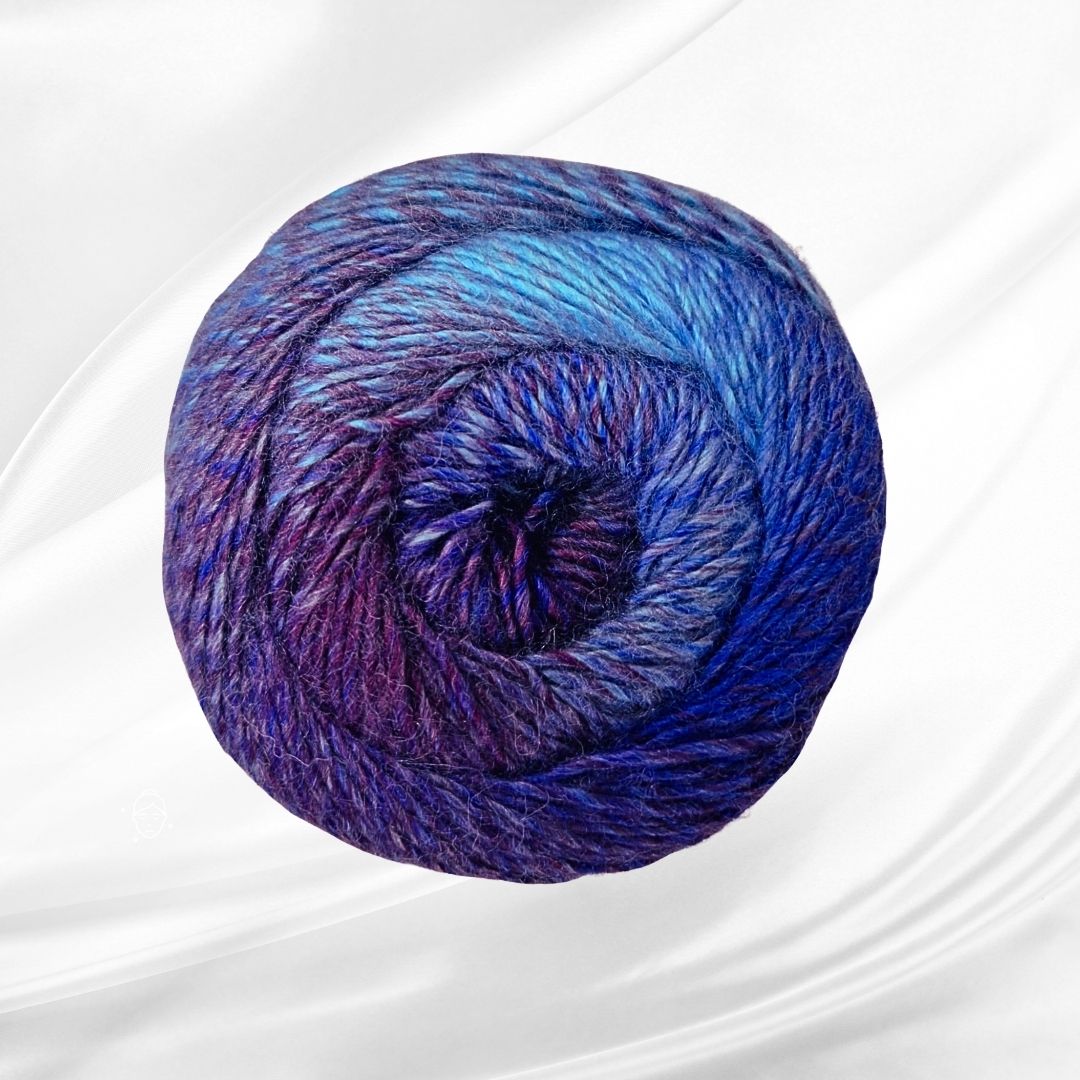 YarnArt Příze Mirage 5314 modro-vínová