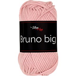 Vlna-hep Příze Bruno big 406 starorůžová