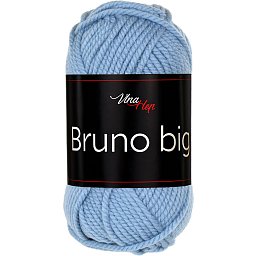 Vlna-hep Příze Bruno big 411 modro-šedá