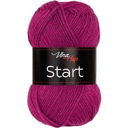 Vlna-hep Příze Start 41113 cyklámen