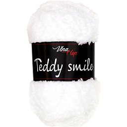 Vlna-hep Příze Teddy smile 4002 bílá