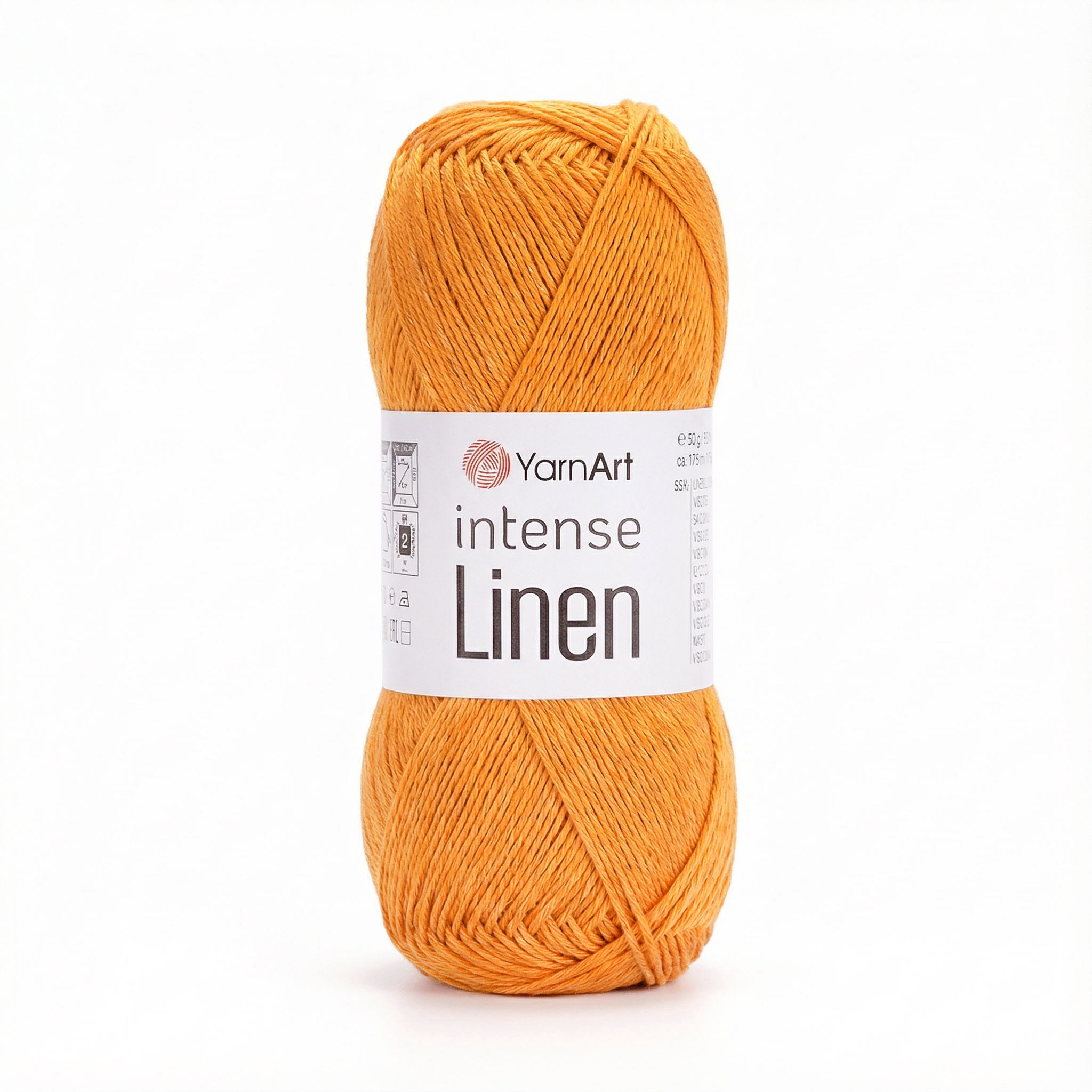 YarnArt Příze Intense Linen 4116 oranžová