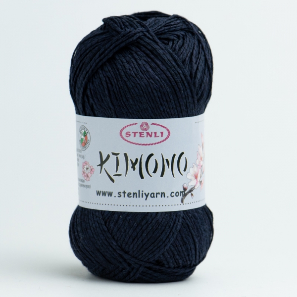 Příze Kimono - 21 tmavě modrá