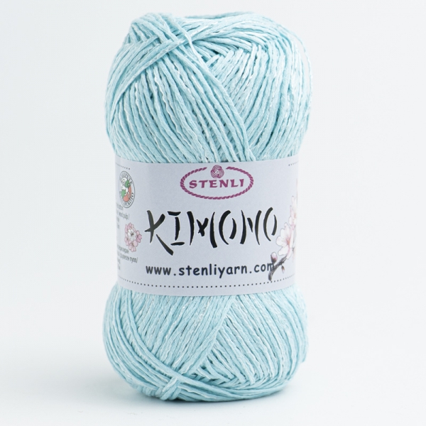 Příze Kimono - 23 světle tyrkysová