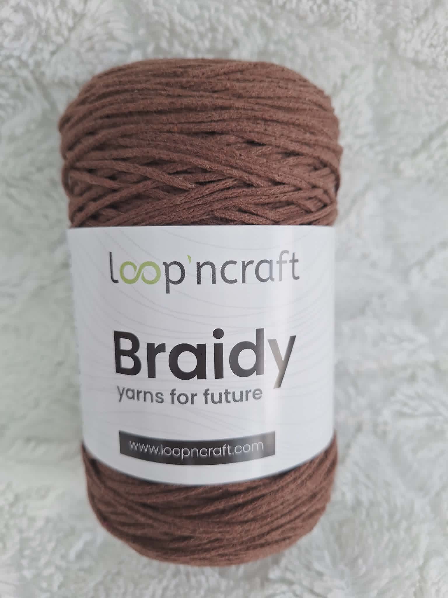 Loop'ncraft Braidy - 10 čokoládová