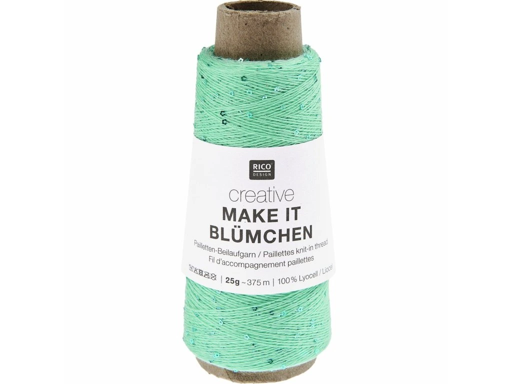 Rico Design Make It Blümchen 007 – türkis