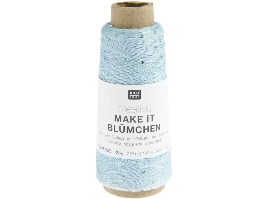 Rico Design Make It Blümchen 003 – aqua