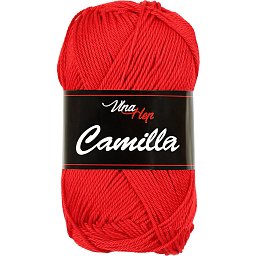 Vlna-hep Příze Camilla 8305 červená