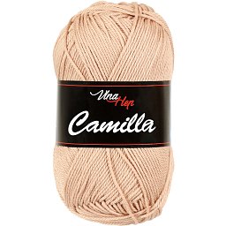 Vlna-hep Příze Camilla 8309 tmavší béžovorůžová