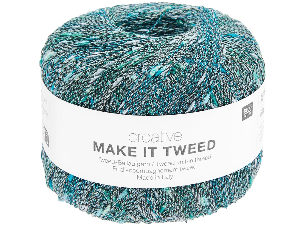 Rico Design Make It Tweed 004 – ocean