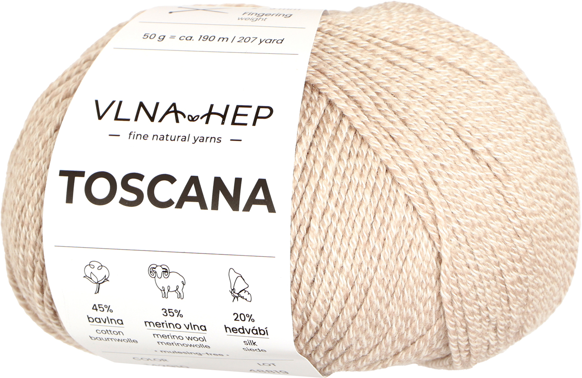 Vlna-hep Příze Toscana 142910 Brush