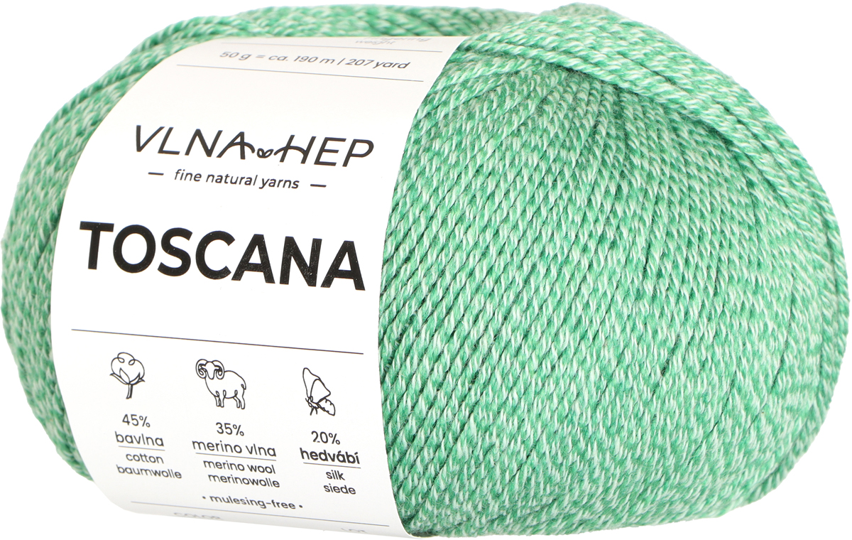 Vlna-hep Příze Toscana 142730 Greenbriar