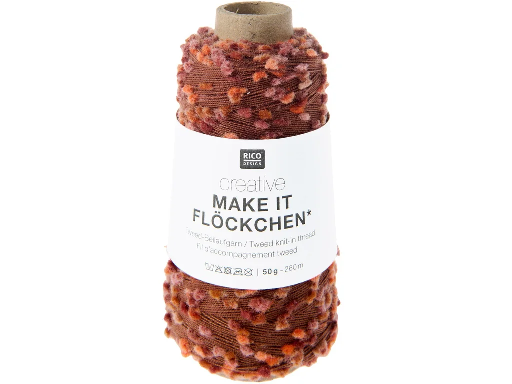 Rico Desigen Příplet Make It Flocken 002 Berry