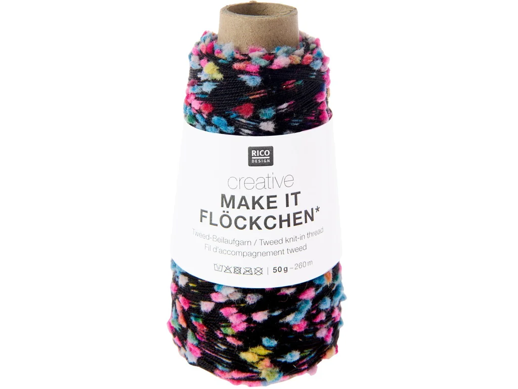 Rico Desigen Příplet Make It Flocken 007 Neon