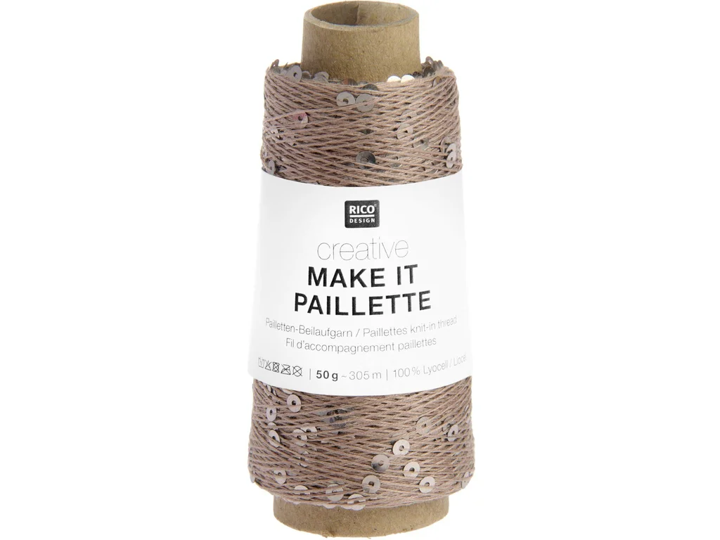 Rico Desigen Příplet Make It Paillette 009 Bronze