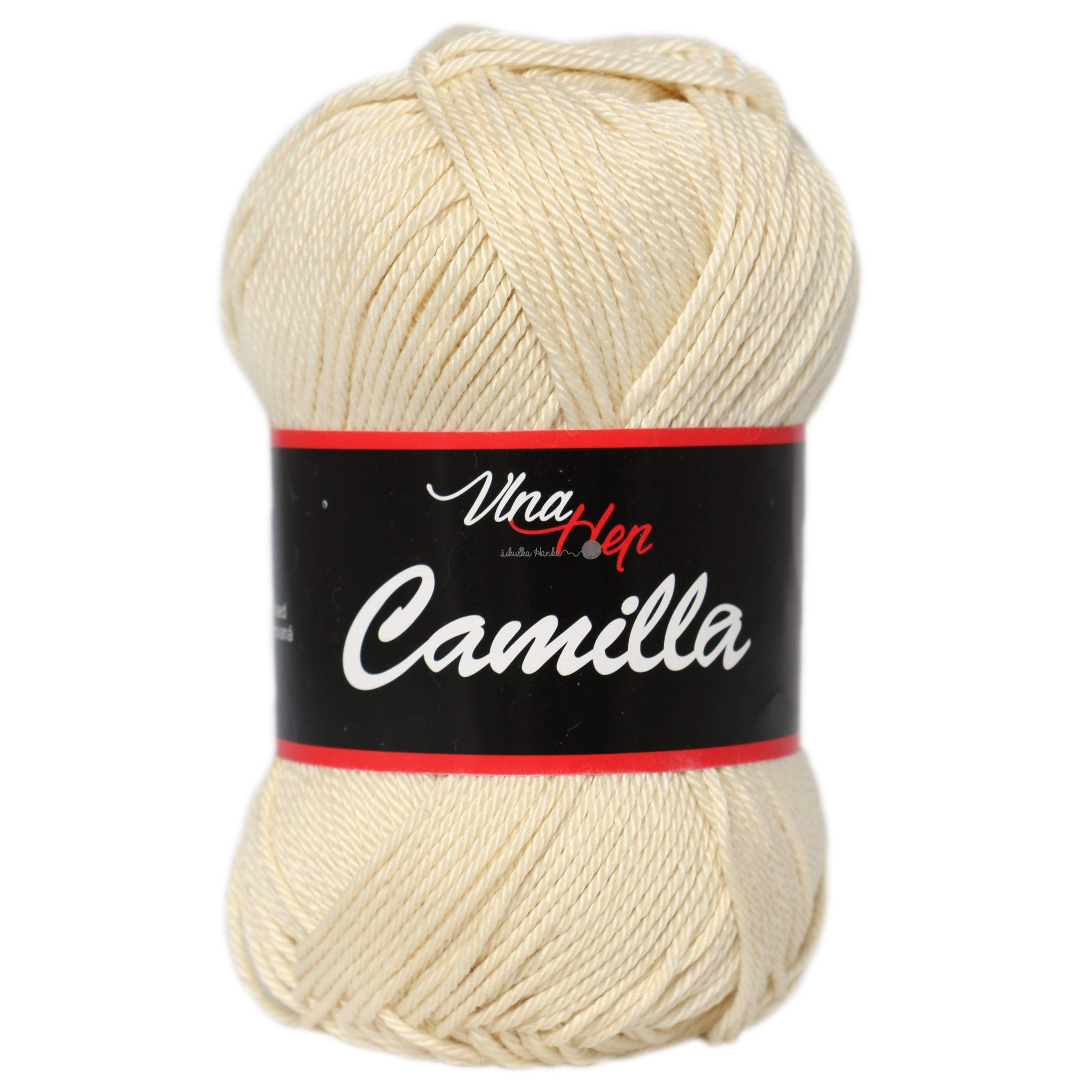 Vlna-hep Příze Camilla 8173 přírodní