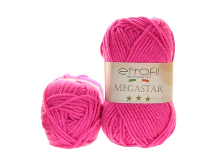 Příze Megastar Etrofil 73308 neonová růžová