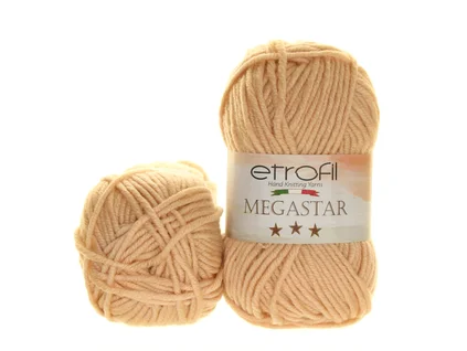 Příze Megastar Etrofil 77178 béžová
