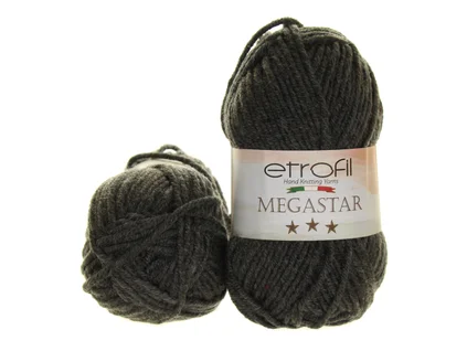 Příze Megastar Etrofil 79027 tmavě šedá