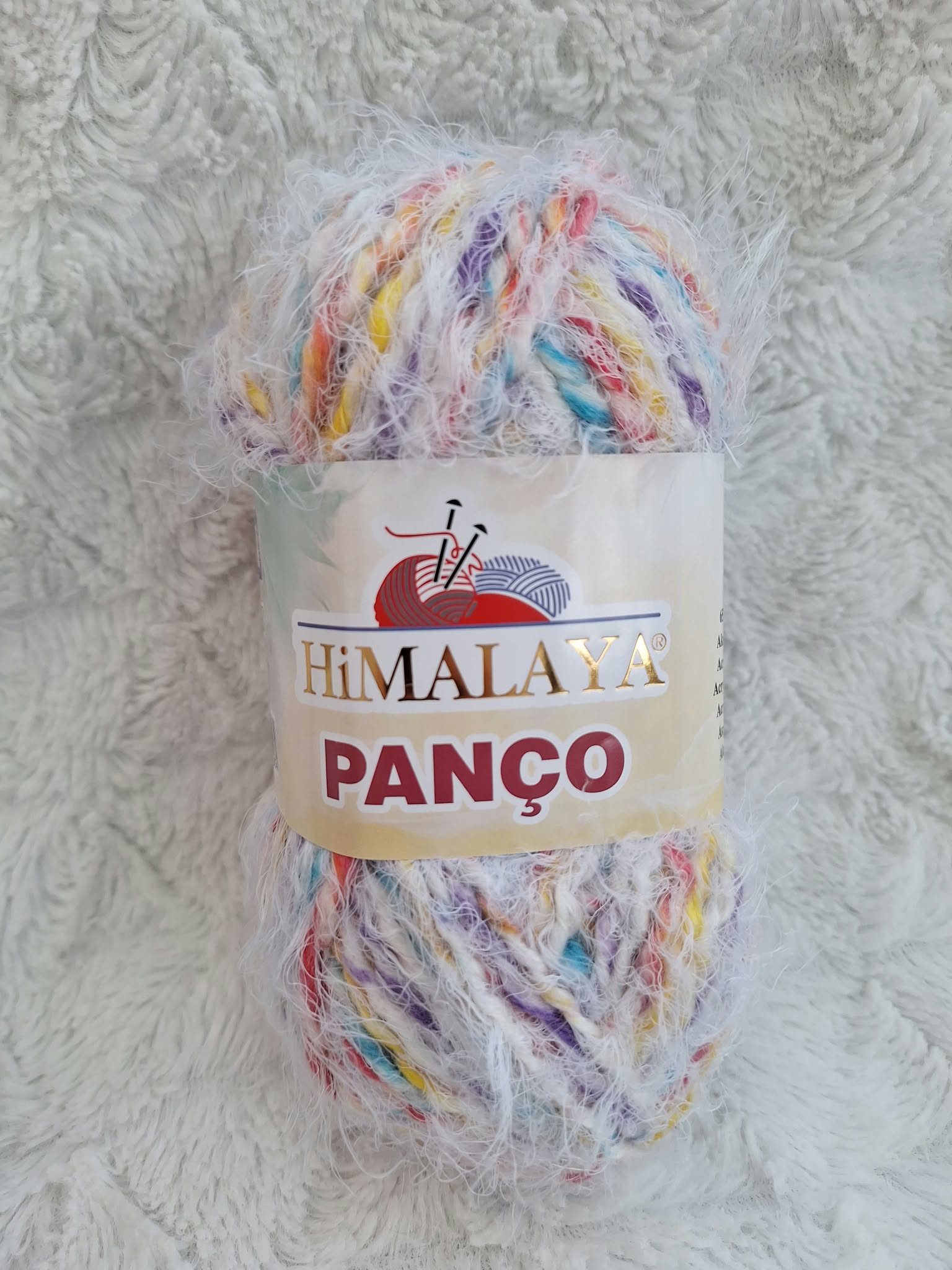 Himalaya Příze Panco 62618 bílo-barevná