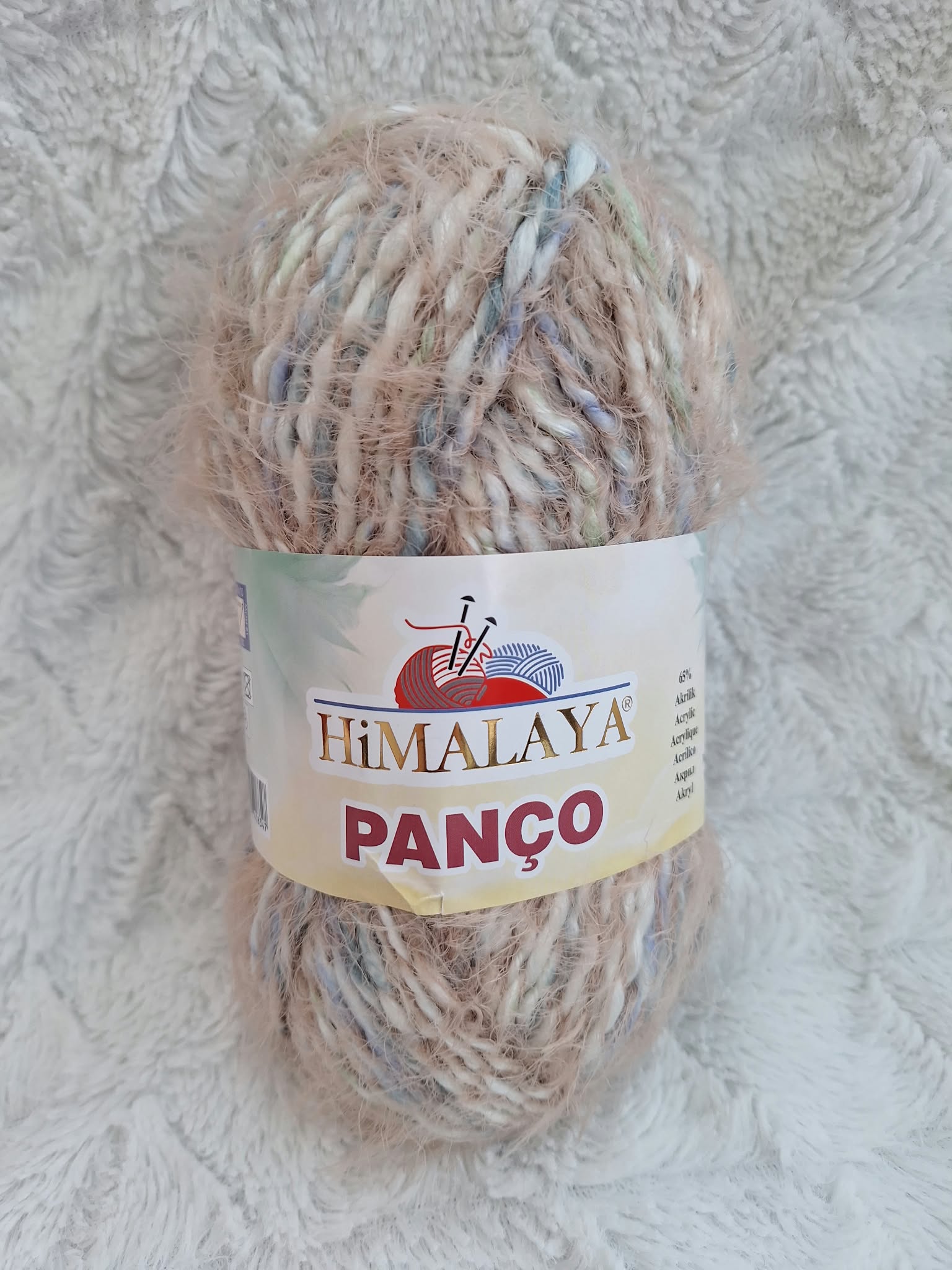 Himalaya Příze Panco 62617 béžovo-tyrkysovo-světlá