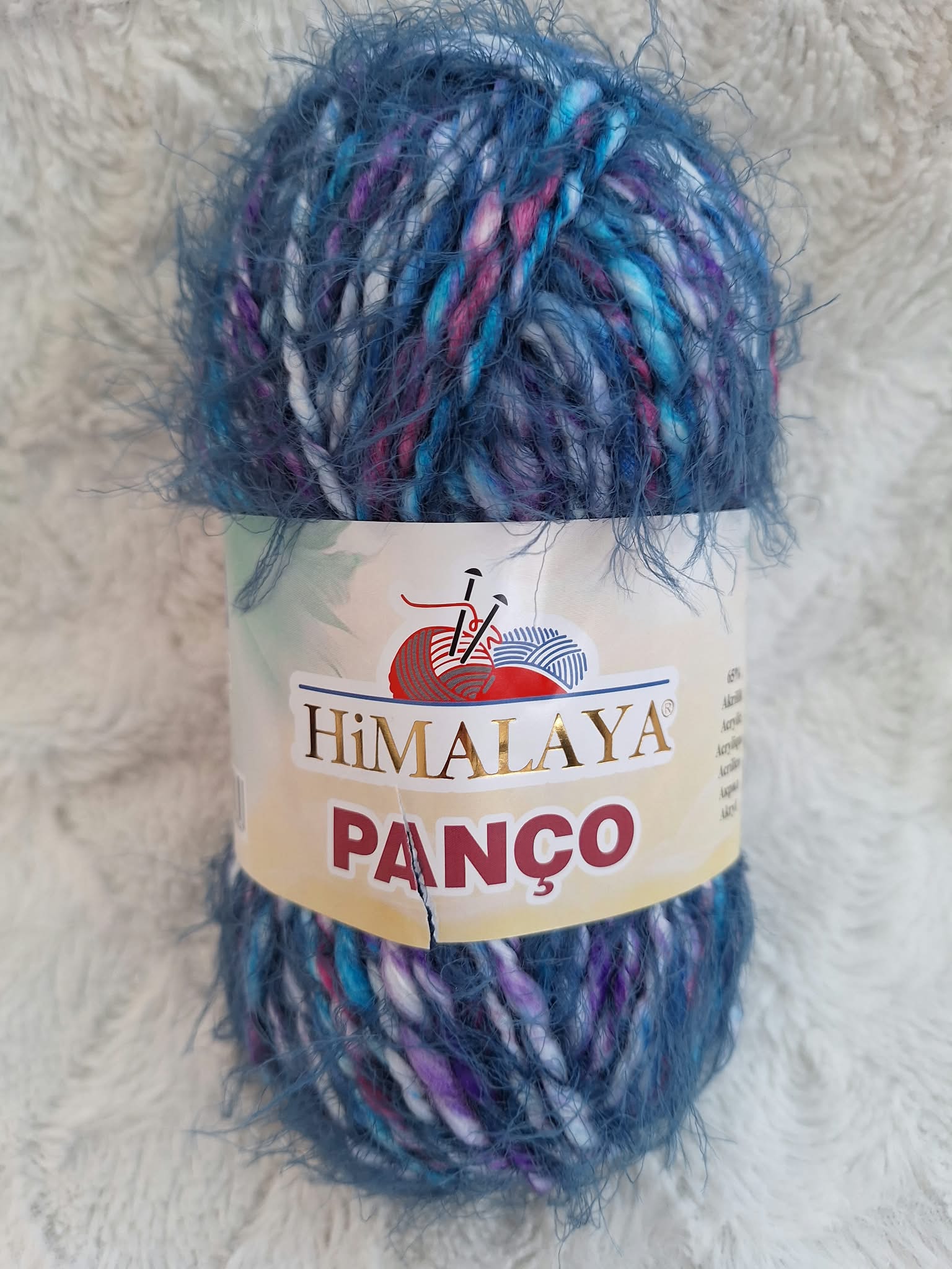 Himalaya Příze Panco 62609 modro-tyrkysovo-růžovo-světlá
