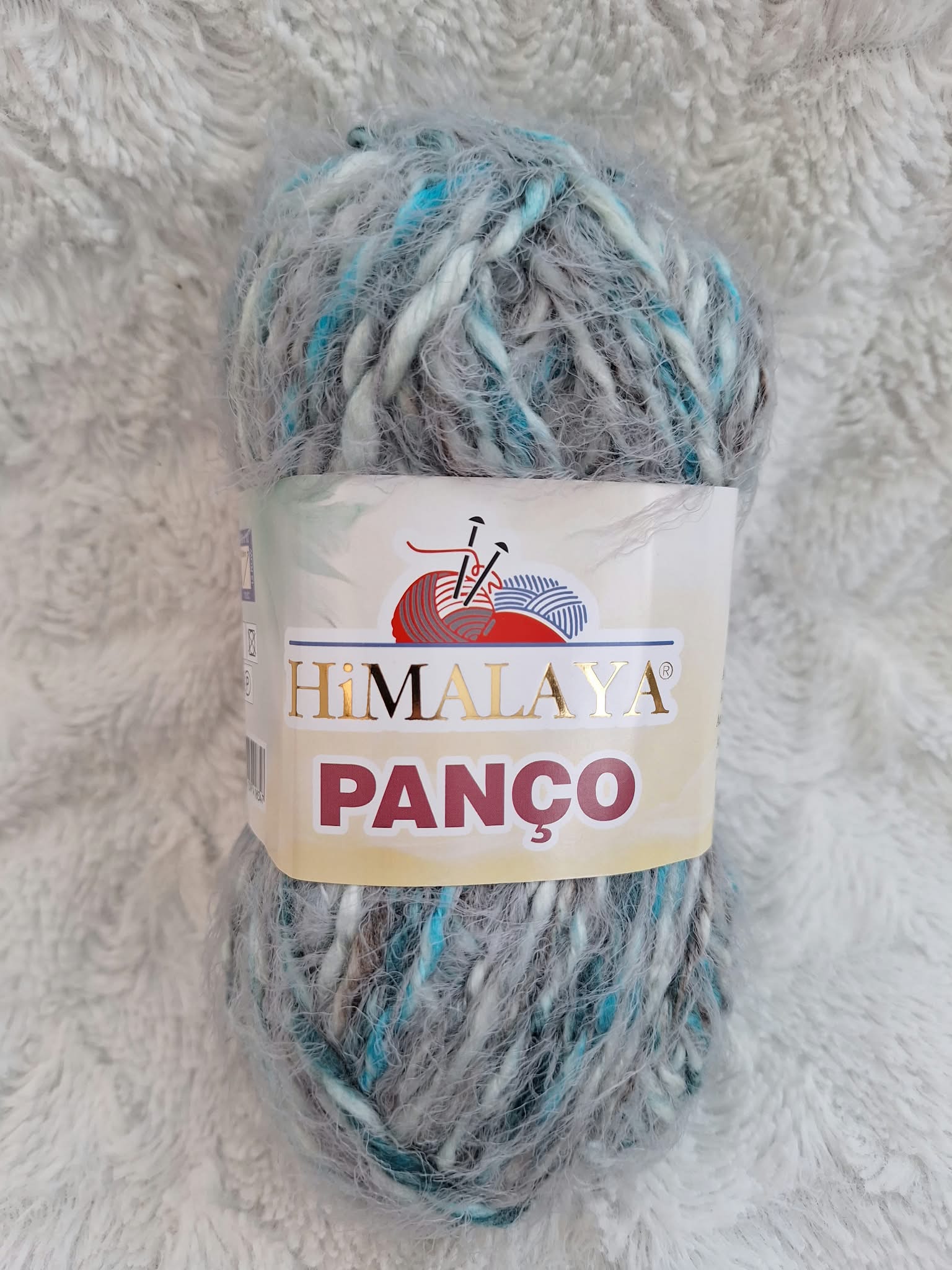 Himalaya Příze Panco 62611 tyrkysovo-šedo-světlá