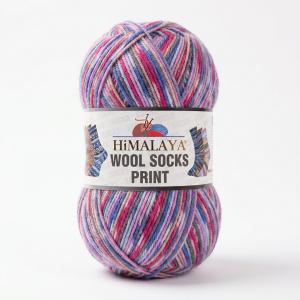 Himalaya Wool Socks Print (Himalaya) Wool Socks Print: S07-05