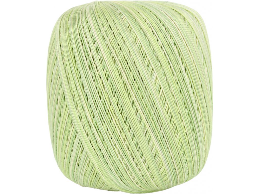 Vlna-hep Příze Moonlight multicolor 9036 zeleno-světlá