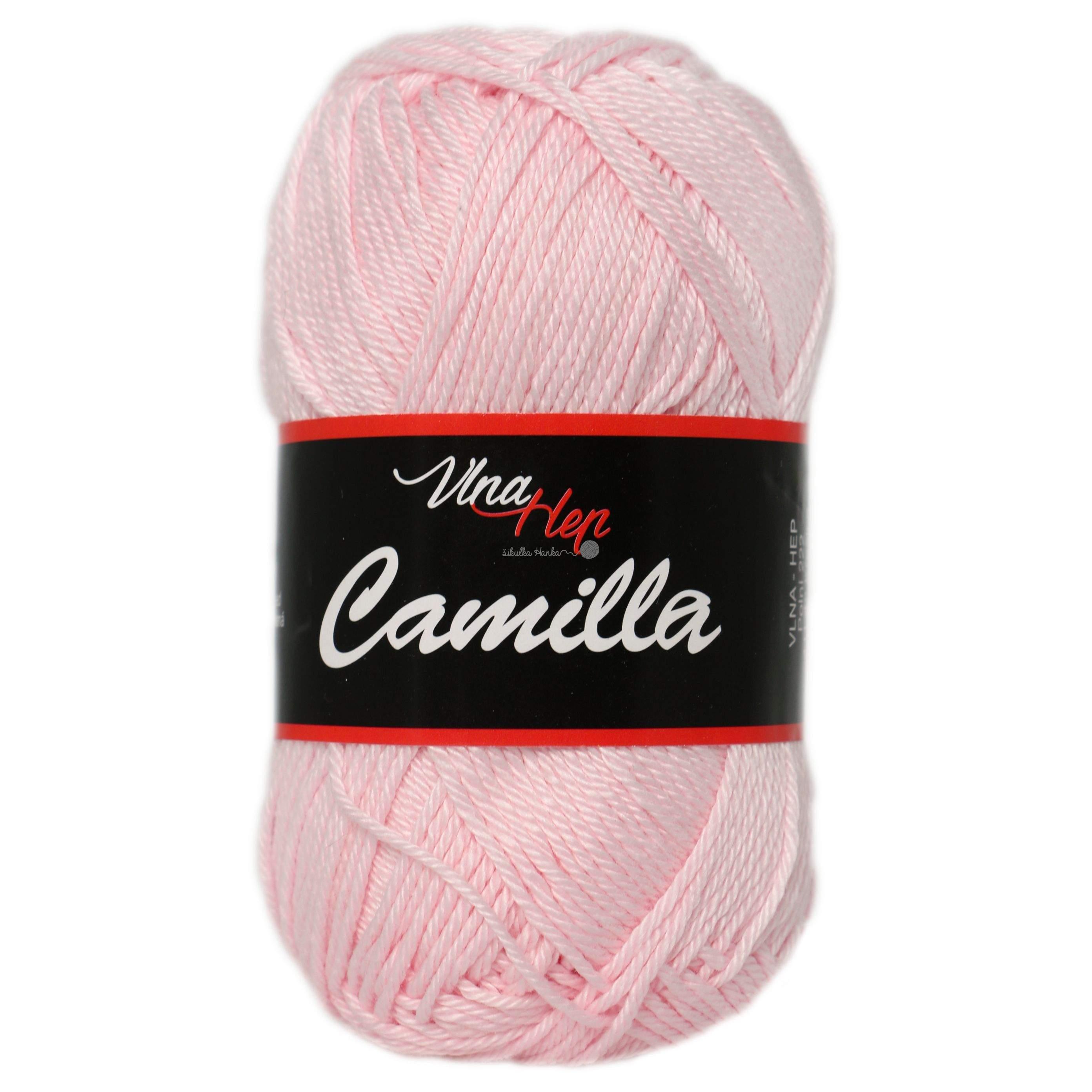 Vlna-hep Příze Camilla 8003 dětská růžová