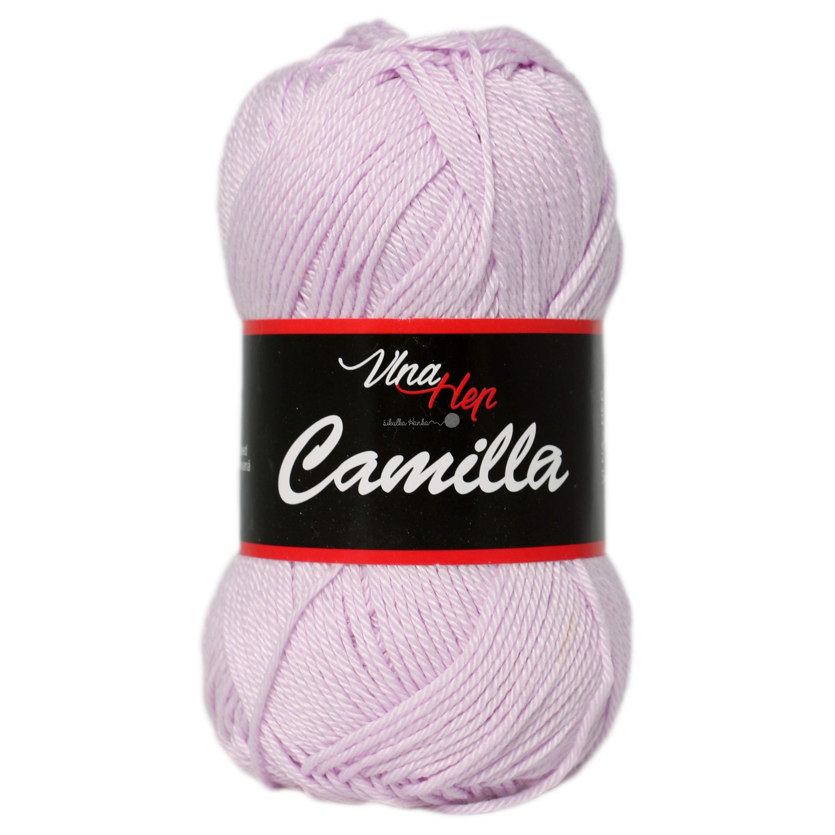 Vlna-hep Příze Camilla 8051 světlounká fialová