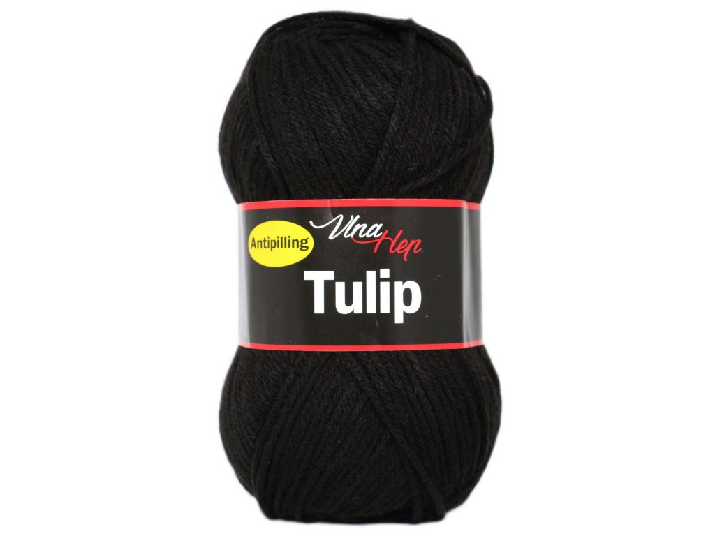 Vlna-hep Příze Tulip 4001 černá